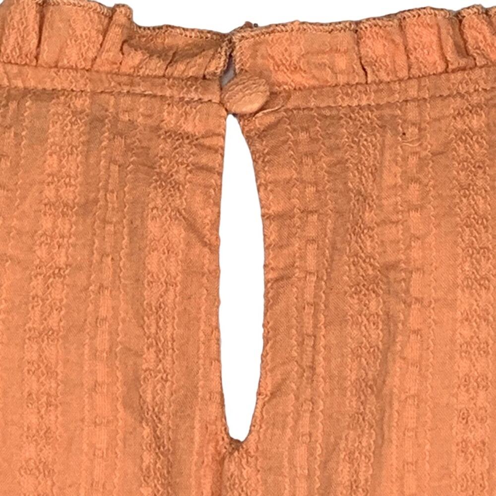 Simplee Summer Dress Sleeveless Rusty Orange Size L Looks Like S - Picture 9 of 13